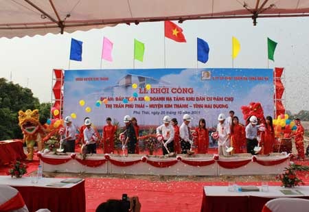 Hải Dương: Khởi công dự án dân cư kết hợp trung tâm thương mại đắc địa - 1 Hải Dương: Khởi công dự án dân cư kết hợp trung tâm thương mại đắc địa - 1