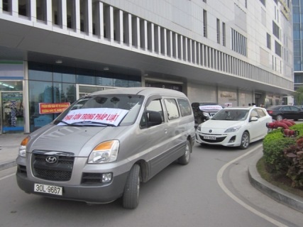 Cư dân Keangnam “biểu tình” vì bị tấn công  - 1