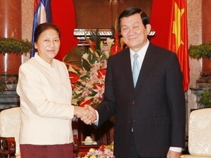 Việt Nam-Lào thúc đẩy hợp tác kinh tế, thương mại - 1 Việt Nam-Lào thúc đẩy hợp tác kinh tế, thương mại