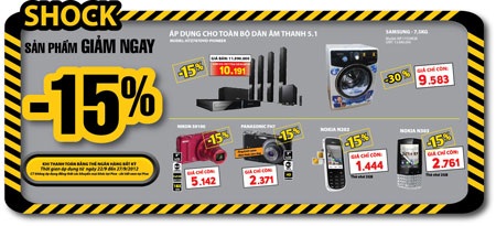 Pico giảm trực tiếp 15% cho chủ thẻ ngân hàng bất kỳ - 1 Pico giảm trực tiếp 15% cho chủ thẻ ngân hàng bất kỳ