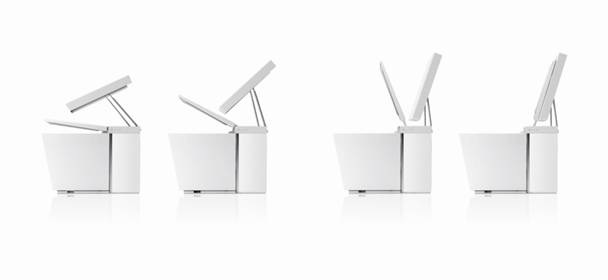 Kohler mang công nghệ sáng tạo vào phòng tắm - 2 Numi tự động đóng mở nắp với chuyển động uyển chuyển và êm ái