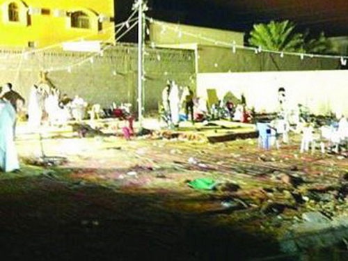 Đám cưới biến thành thảm kịch. Ảnh: AlRiyadh.com