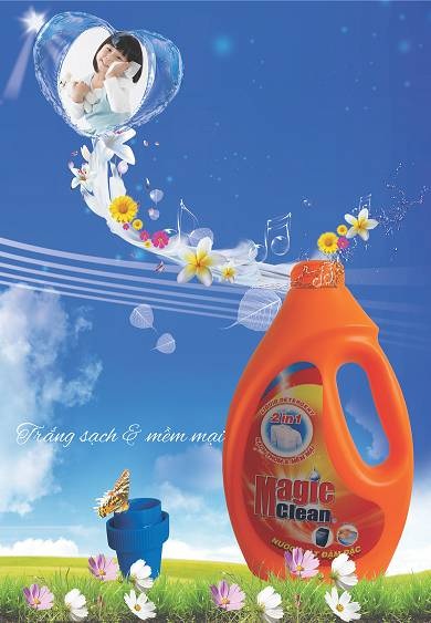 Magic Clean - Mềm mại ướp hoa trong từng nếp vải - 2 Magic Clean – Giữ hương hoa trong từng nếp vải