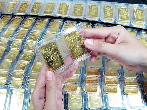 Nhiều người không bán được vàng miếng SJC - 1 (Ảnh minh họa)