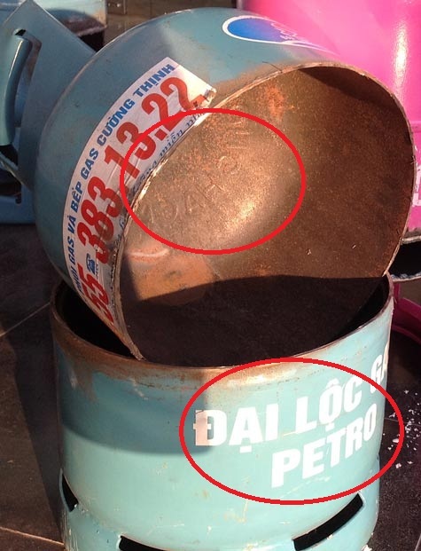 Mục sở thị những “trò bẩn” nghề gas