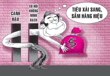 Giải mã cơn lốc xài sang - 1 Nhưng nếu một người kiếm tiền cực nhọc họ có sẵn sàng tiêu xài xả láng như vậy không, thưa ông?