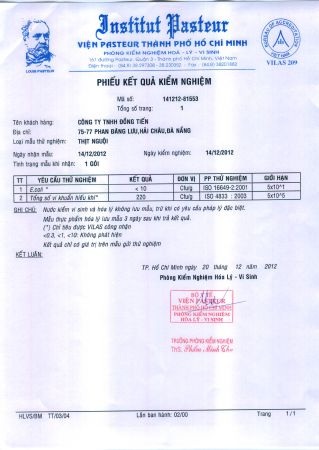 Đồng Tiến đạt các chỉ tiêu về vệ sinh an toàn thực phẩm