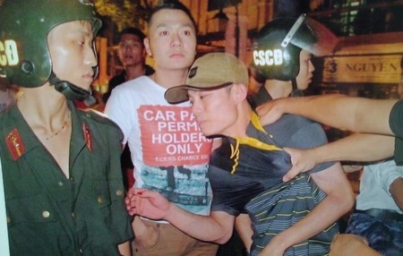 Đối tượng vi phạm bị đặc nhiệm tóm