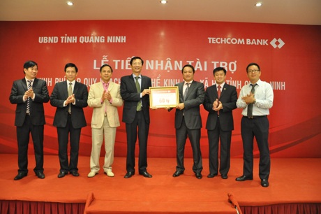 Techcombank tài trợ phát triển tỉnh Quảng Ninh - 1 Techcombank tài trợ phát triển tỉnh Quảng Ninh