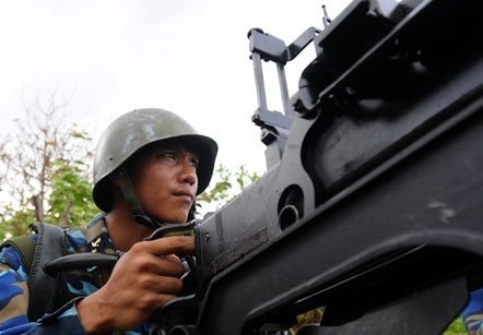 Công tác sẵn sàng chiến đấu luôn được chiến sĩ của đảo đảm bảo 24/24h