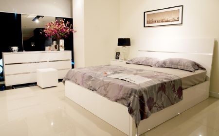 Không gian phòng ngủ tại showroom Klassy - 11B Cát Linh