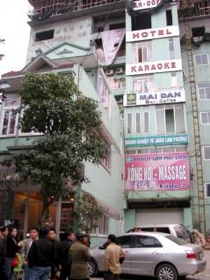 Khách sạn - nơi Chủ tịch HĐQT Tân Cương Hoàng Bình tử vong.