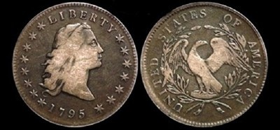 Flowing Hair - Đồng xu có giá 10 triệu USD - 1 Đồng bạc Flowing Hair đã chính thức trở thành đồng bạc hiếm nhất và đắt nhất thế giới.