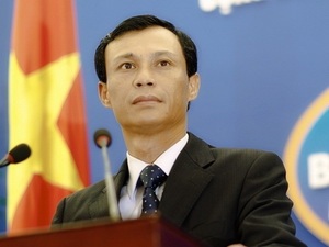 Việt Nam ủng hộ phi hạt nhân hóa bán đảo Triều Tiên - 1 Người Phát ngôn Bộ Ngoại giao Lương Thanh Nghị.