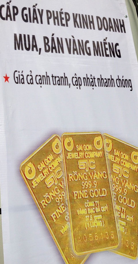 Ngân hàng ngậm quả đắng với vàng