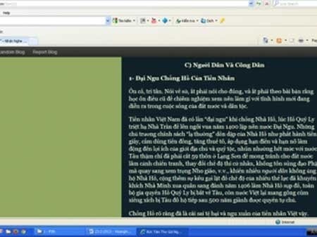 Ông Hoàng Hữu Phước còn viết "tiền nhân Việt… ngu xuẩn" - 1 Nội dung ông Hoàng Hữu Phước viết: “tiền nhân Việt” “tệ hại và ngu xuẩn”