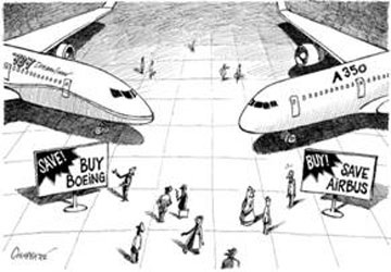 Cuộc đối đầu giữa Boeing và Airbus - 1 Cuộc đối đầu giữa Boeing và Airbus