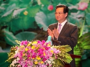 Thủ tướng dự Hội nghị Cấp cao ASEAN lần thứ 22 - 1 Thủ tướng Nguyễn Tấn Dũng. (Ảnh: Trần Việt/TTXVN)