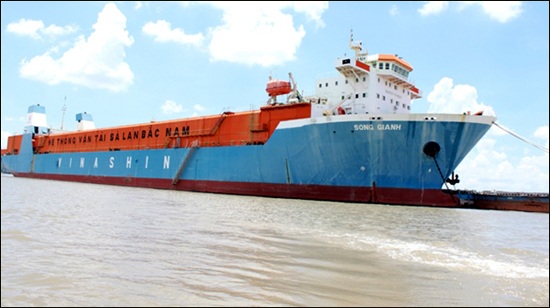 Vinashin sẽ trả được nợ khi kinh tế thế giới phát triển lại - 1 Nhiều con tàu của Vinalines sẽ được bán để trả nợ. (Ảnh: Đình Dân)