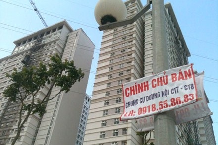 Chuyện lạ ở nơi ai cũng nhận mình... ngu! - 1 Căn hộ mua khi làm móng là 26 triệu/m2, giờ hoàn thiện rao bán với giá chỉ bằng một nửa.