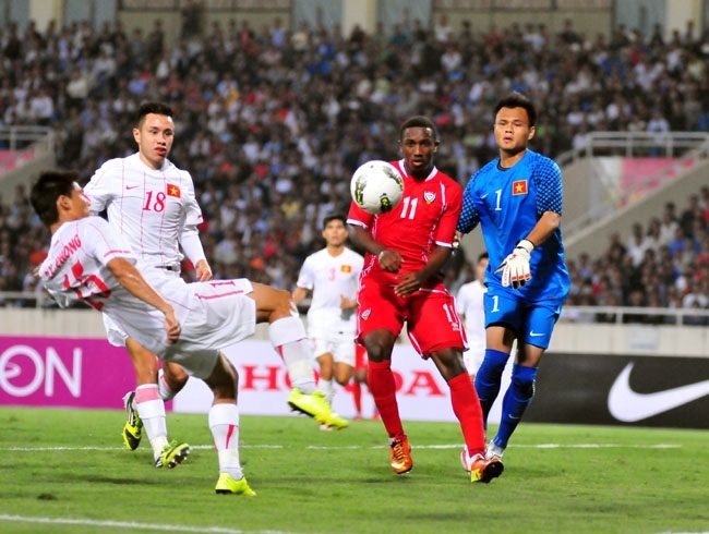 Một trận đấu của ĐT Việt Nam trên sân Mỹ Đình (ảnh: QT)