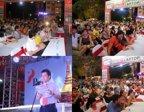 Lễ bốc thăm thu hút được sự quan tâm của đông đảo khách hàng