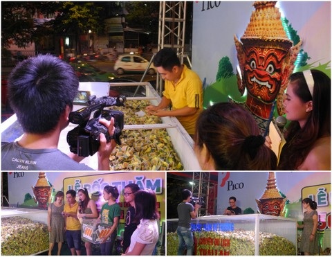 Khách hàng của Pico trực tiếp lên tham gia bốc thăm trúng thưởng