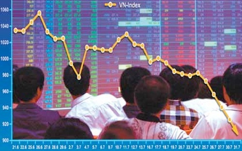 Chứng khoán Việt và cơn sóng thần 2008 (kỳ 2): Cú knock-out cuối cùng - 1 Chứng khoán Việt và cơn sóng thần 2008 (kỳ 2): Cú knock-out cuối cùng