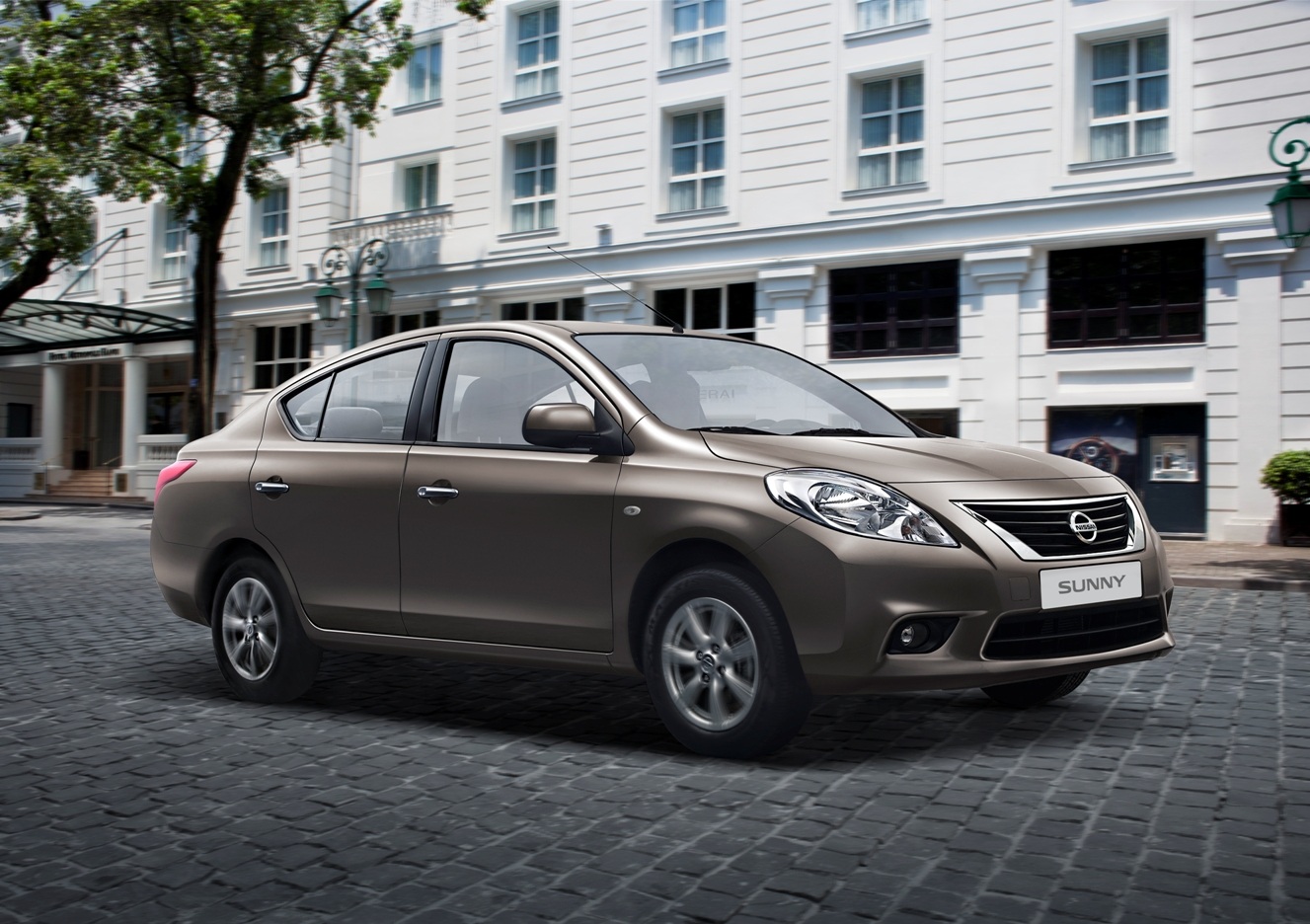 Nissan "kích cầu" lái thử xe Sunny - 2 Ngoại thất lịch lãm và ấn tượng