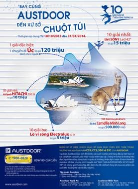 Cùng AustDoor tự do vòng quanh nước Úc - 1 Cùng AustDoor tự do vòng quanh nước Úc