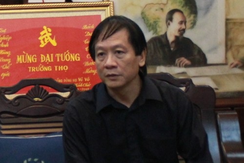 Con trai Đại tướng: "Chọn Vũng Chùa - Đảo Yến an nghỉ là ý nguyện của ba tôi" - 2 Ông Võ Hồng Nam, con trai út của Đại tướng Võ Nguyên Giáp - Ảnh: Nguyễn Quyết