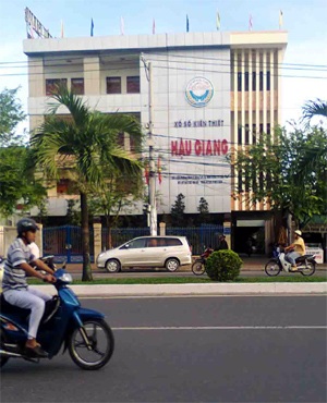 Công ty XSKT Hậu Giang (Ảnh: QĐND)