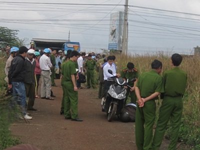 Hiện trường phát hiện vụ việc