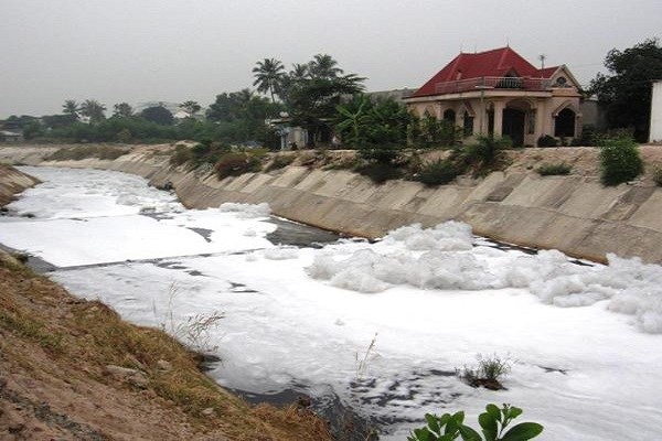 Nguy cơ dân Việt Nam "ăn bánh ngon cạnh… nhà vệ sinh" - 1 Kênh Ba Bò tại TP.HCM là nạn nhân của ô nhiễm do nước xả từ các khu công nghiệp.