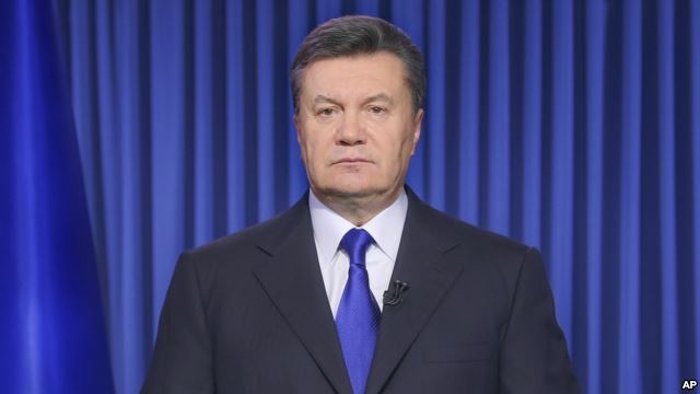 Nga sẽ đưa quân can thiệp vào Ukraina? - 1 Tổng thống Urkaina Yanukovich tuyên bố không từ chức