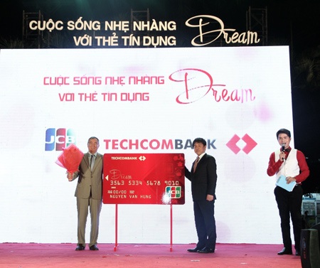 Lễ ra mắt loại thẻ tín dụng mới của Techcombank
