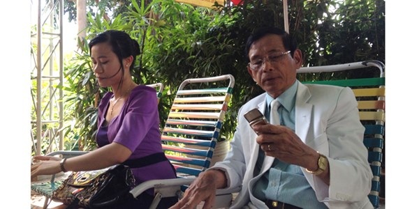 Đại gia Lê Ân thắng kiện UBND tỉnh Bà Rịa - Vũng Tàu - 1 Vợ chồng đại gia Lê Ân sau phiên toà