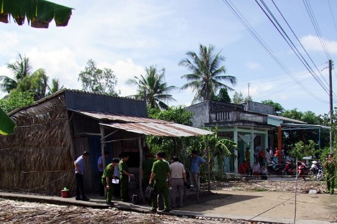 Hiện trường nơi xảy ra vụ án đặc biệt nghiêm trọng