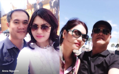 Nữ đại gia với người chồng sắp cưới. (Ảnh: Nhân vật cung cấp)