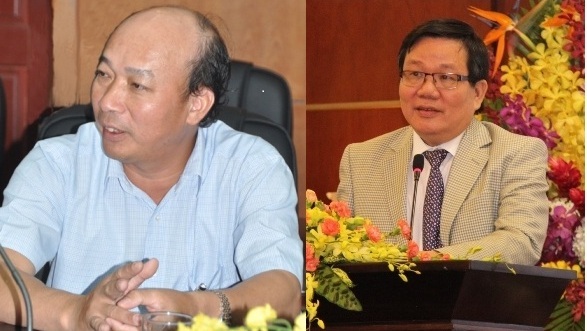 Thủ tướng bổ nhiệm Chủ tịch Vinatex, Vinacomin - 1 Chủ tịch Vinacomin Lê Minh Chuẩn (trái) và Chủ tịch Vinatex Trần Quang Nghị