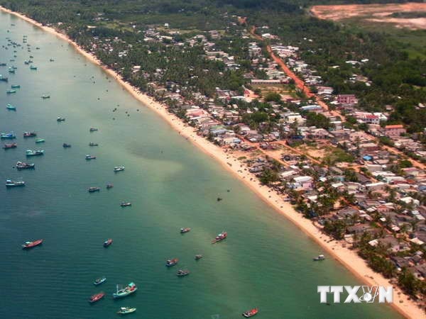 Trên 33.400 tỷ đồng đầu tư vào Phú Quốc - 1 Huyện đảo Phú Quốc nhìn từ trên cao