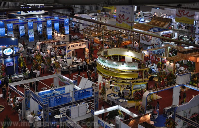 170 công ty tham gia hội chợ thủy sản lớn nhất Việt Nam - 1 Hình ảnh tại Vietfish năm 2012