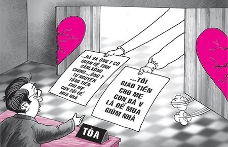 Gian nan xử... chia tay đòi quà! - 1 Gian nan xử... chia tay đòi quà!
