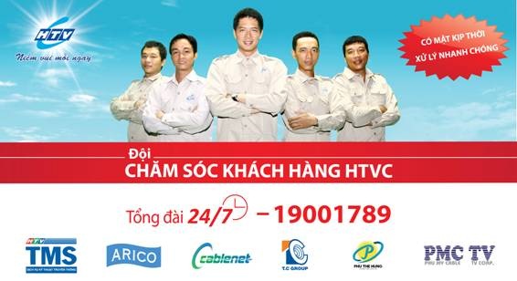 Bình Minh làm đại sứ thương hiệu HTVC - 4 Quy trình tiếp nhận và xử lý sự cố của Truyền hình cáp HTVC thông qua tổng đài 19001789: