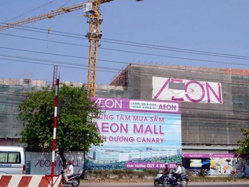 Nhà bán lẻ Nhật bản cũng đang ráo riết xây dựng các trung tâm kinh doanh