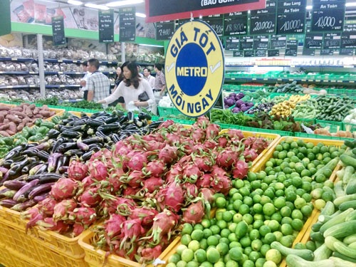 Phần lớn hàng hóa Metro phân phối là của Việt Nam.