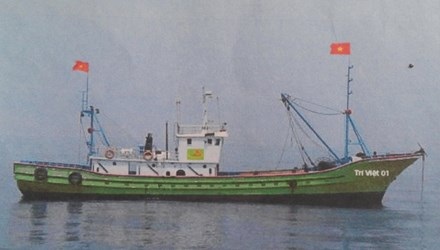Mẫu tàu cá đánh bắt hải sản “quá tuổi” của Công ty Trí Việt dự kiến xin nhập về