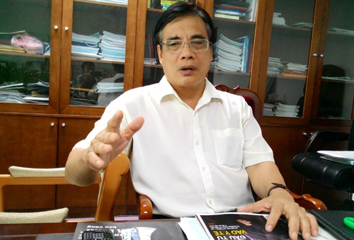 Tiến sĩ Trần Đình Thiên. Ảnh: Trung Ngôn