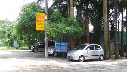 Sốt đất ảo khu vực cầu Nhật Tân - 1 Giá nhà đất khu vực Đông Anh sốt thật hay ảo?. Ảnh: Tú Anh