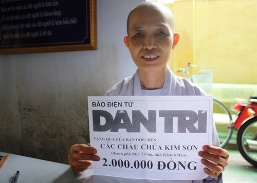 Trao quà đến chùa Kim Sơn và chùa Kim Quang - 1 Trao quà đến chùa Kim Sơn và chùa Kim Quang - 1